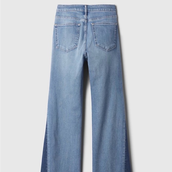 👖 💙GAP 29 Tall High-Rise Flare Jeans NWT Light Wash - Picture 6 of 10
